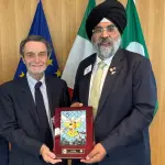 Fontana incontra il presidente dei Lions Clubs International a Palazzo Lombardia