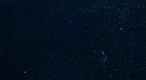 A breathtaking view of a star-filled sky, showcasing the beauty of the universe at night.