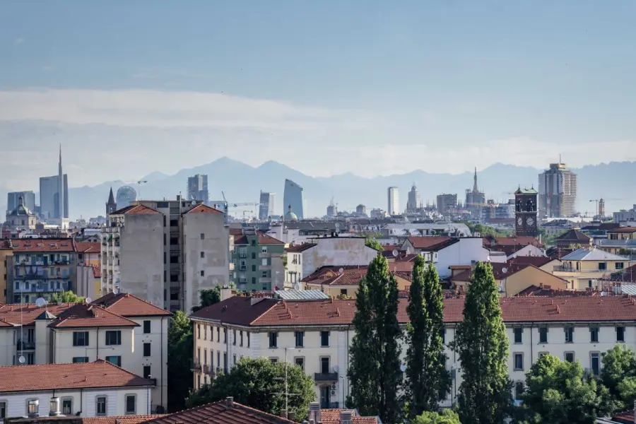 panorama di Milano